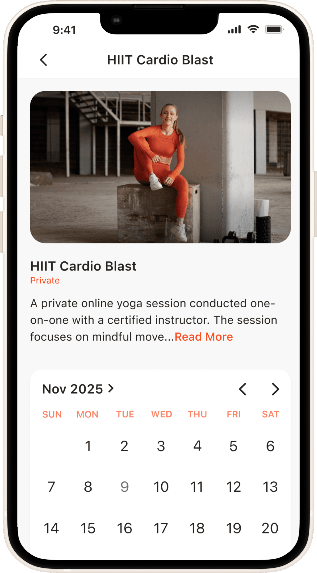 Coach app preview right